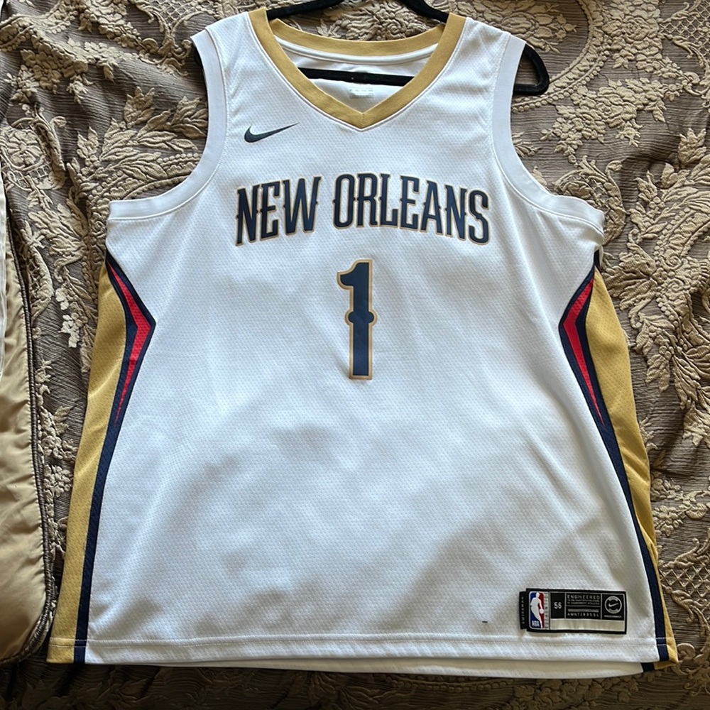 Authentic Nike Zion Williamson City Pelicans Jersey 2020/21